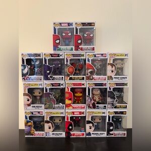 Funko Pop! Marvel, The Office, The Simpsons, and more! #FunkoPop #Marvel